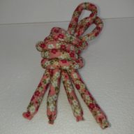 持ち手　千代紙(市松桜模様)