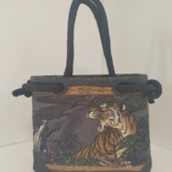 No.19一閑張り　かごバッグ