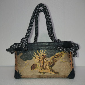 No.18一閑張り　かごバッグ