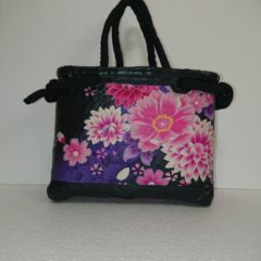 No.32　一閑張り　カゴバック　新作出来ました！一閑張り アトリエかぐや かごバッグ 宮城県気仙沼市