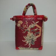 No.25一閑張り　かごバッグ